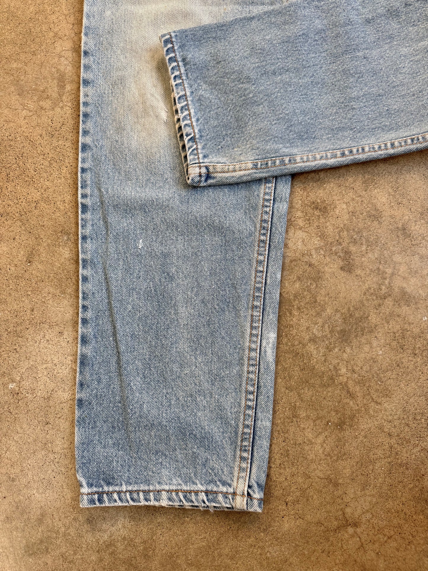 Vintage 1980s Levi's Orange Tab 550 Relaxed Tapered Jeans | 33x34