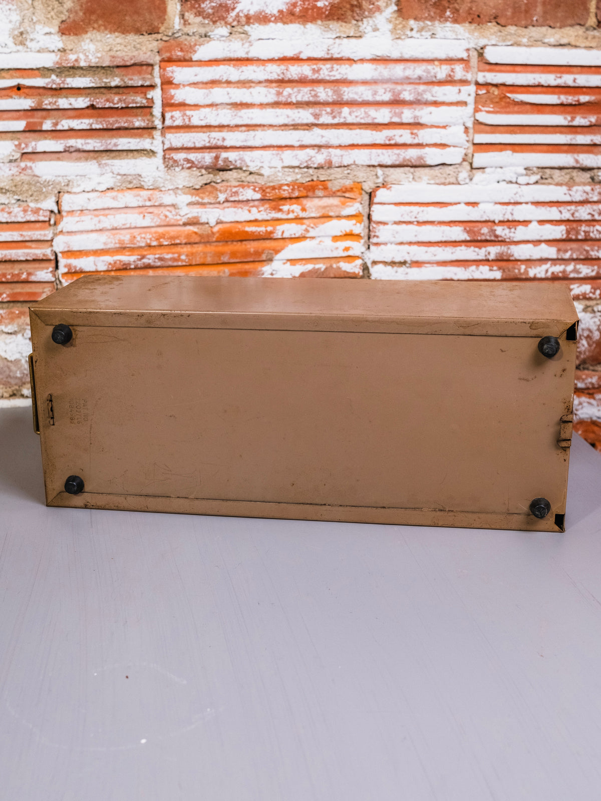 Vintage Steelmaster Metal Card File Box