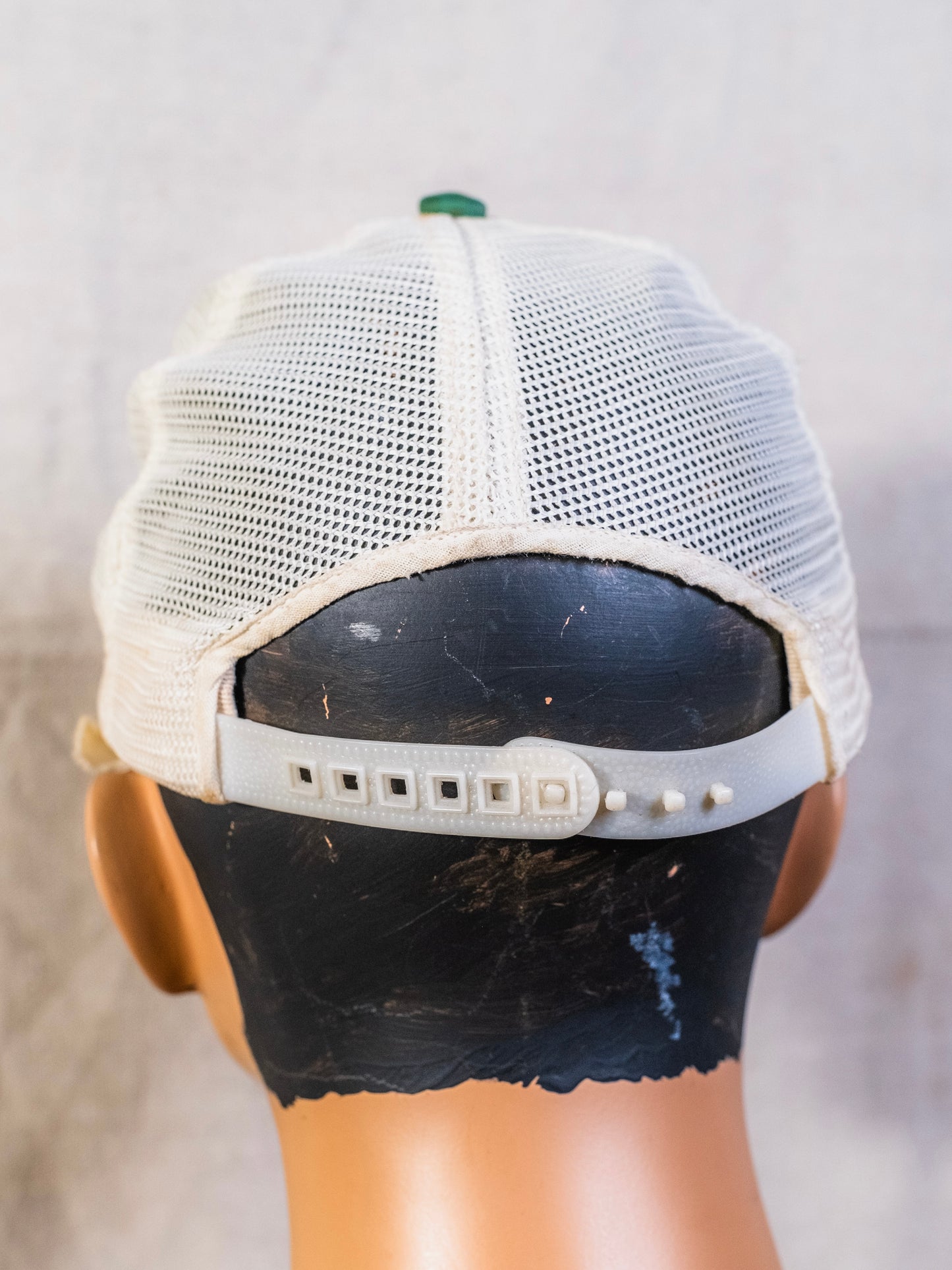 Vintage 1960s Green & White "K" Baseball Cap