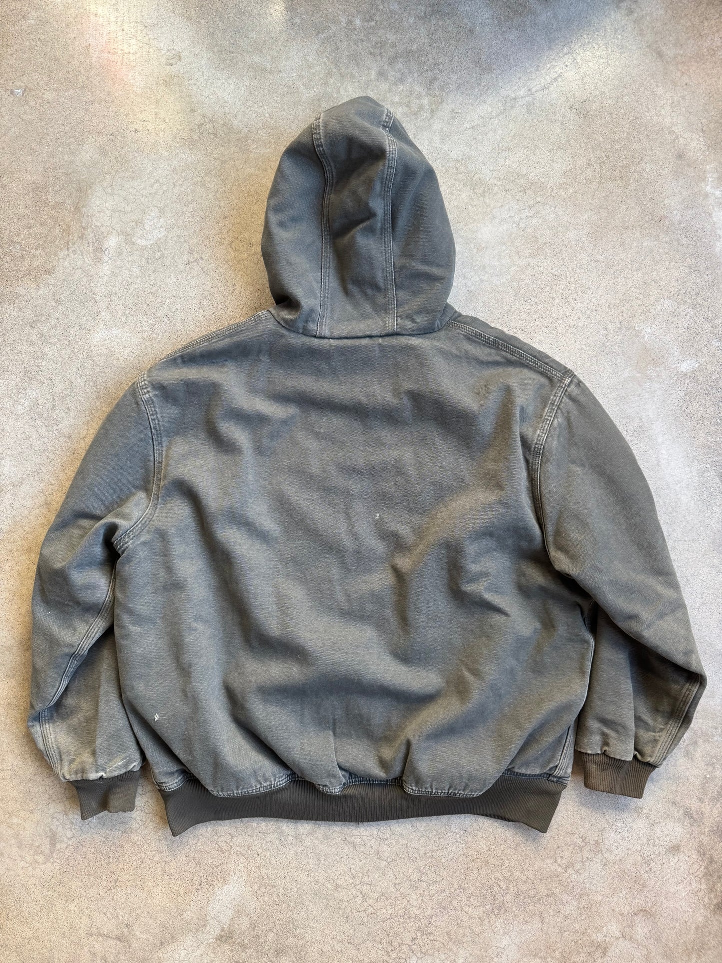 Dickies Canvas Hooded Zip-Up Insulated Work Jacket | XL