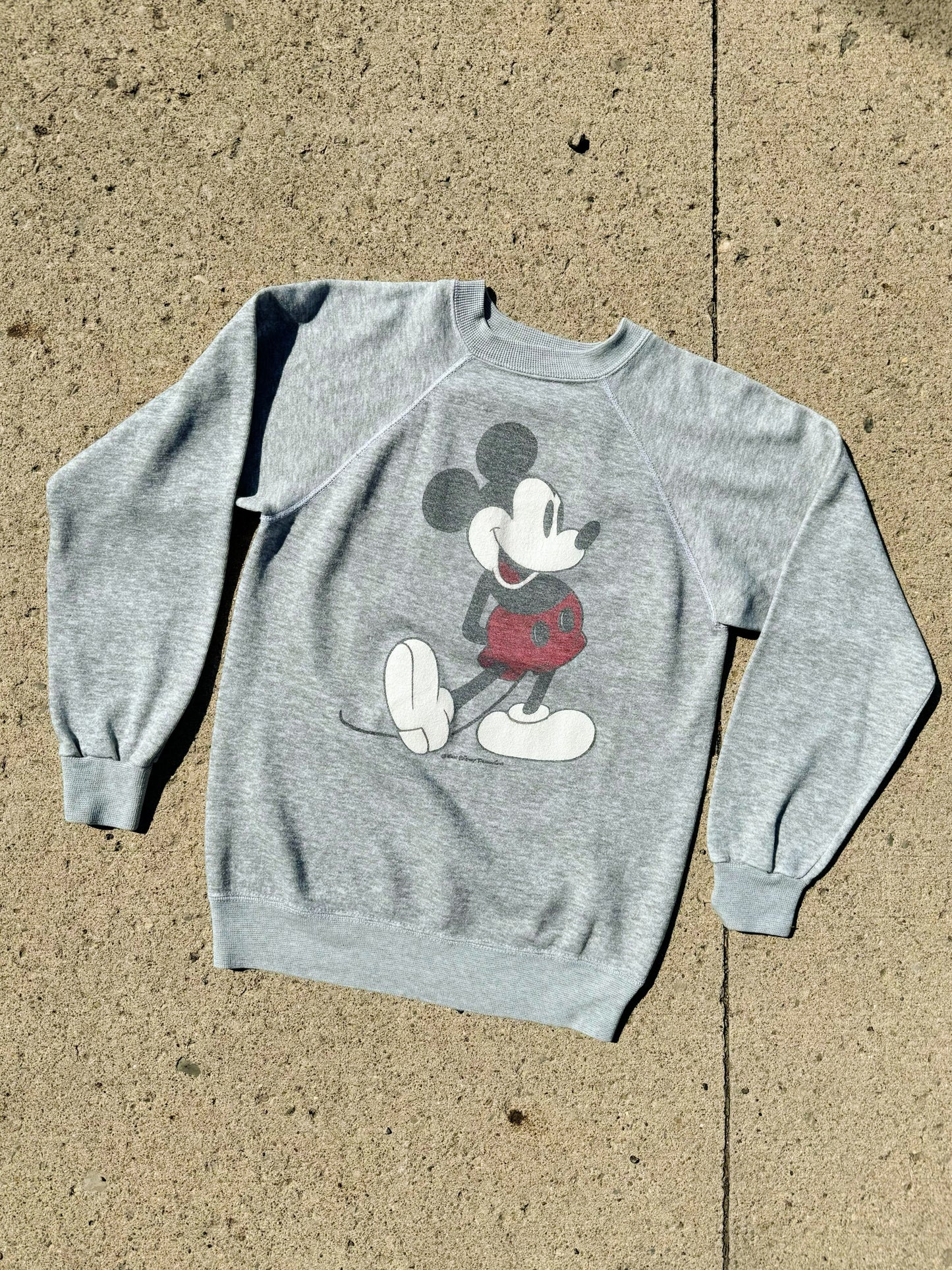 Vintage 1980s Mickey Mouse Crewneck Sweatshirt