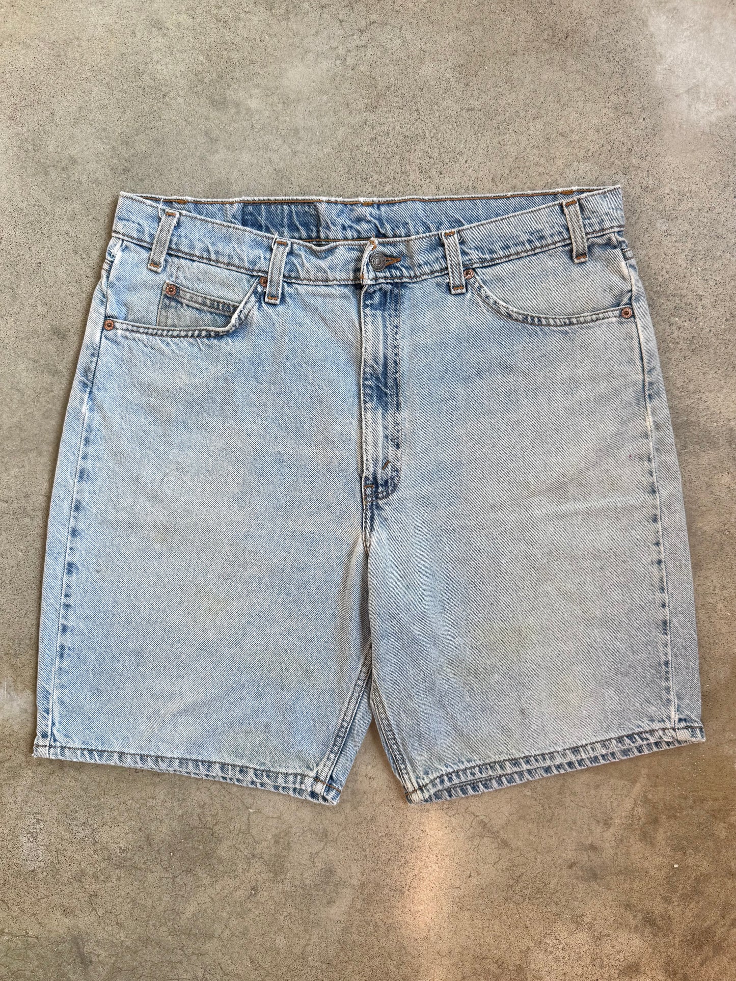 Vintage Levi’s Orange Tab 550 Relaxed Fit Denim Shorts | Waist 38”