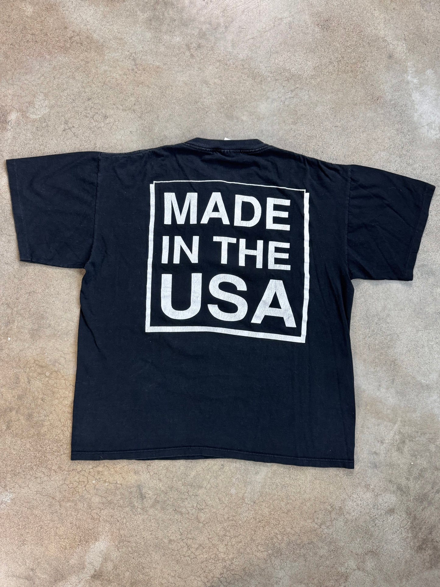 Vintage 1990s Billy Ray Cyrus Black Graphic Tee | XL