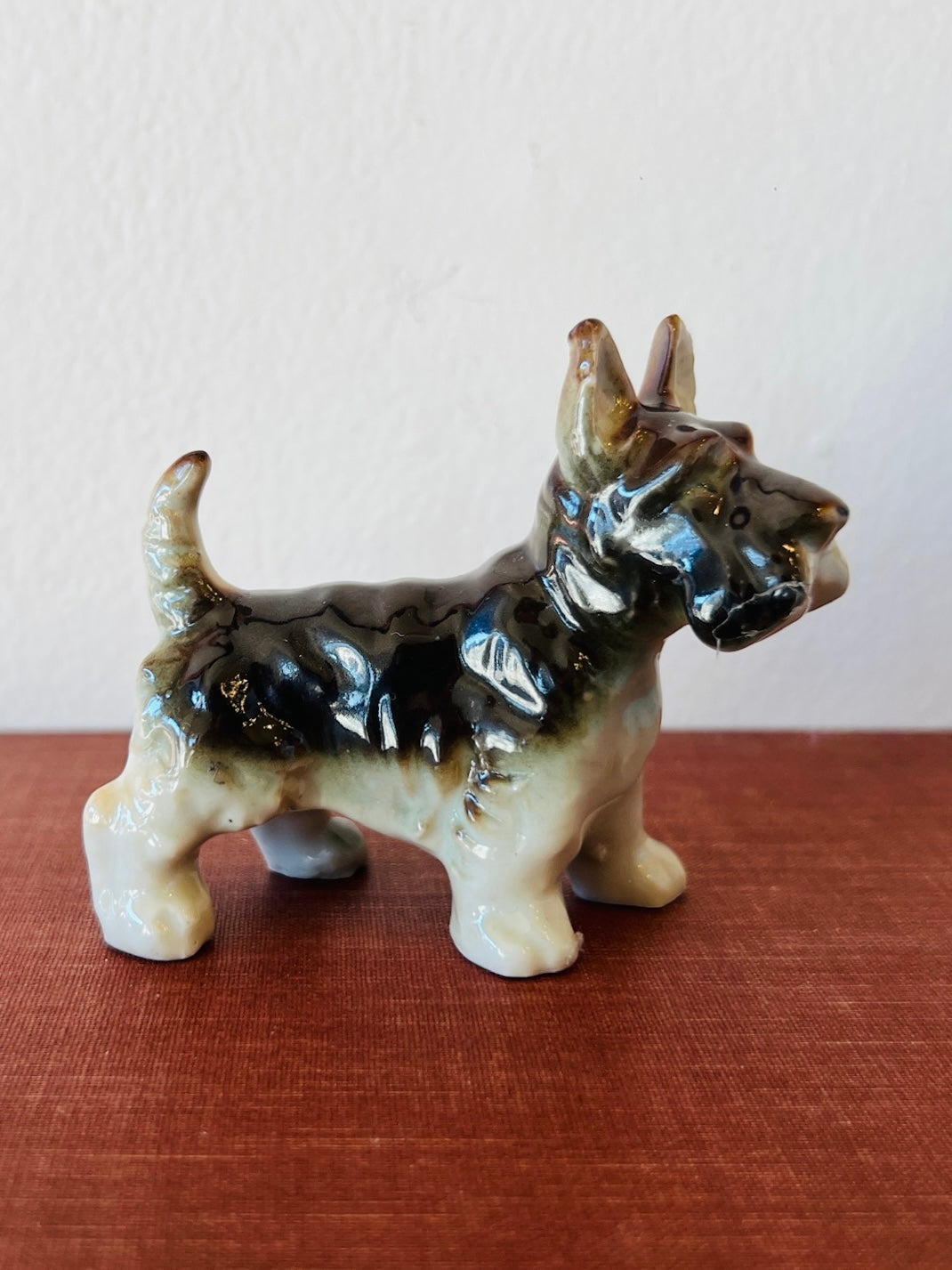 Vintage Ceramic Scottie Dog Figurine