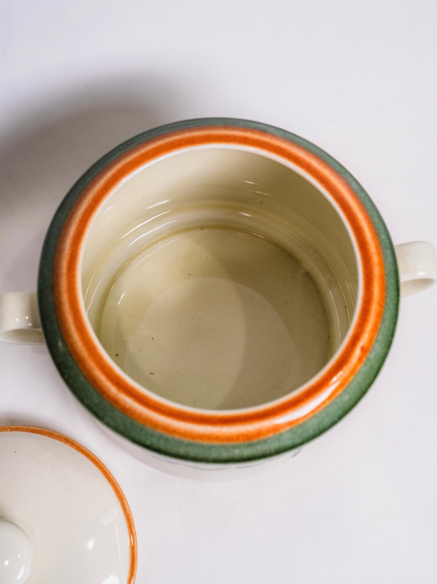 Vintage 1960s Baldelli Ceramic Soup Pot w/ Lid