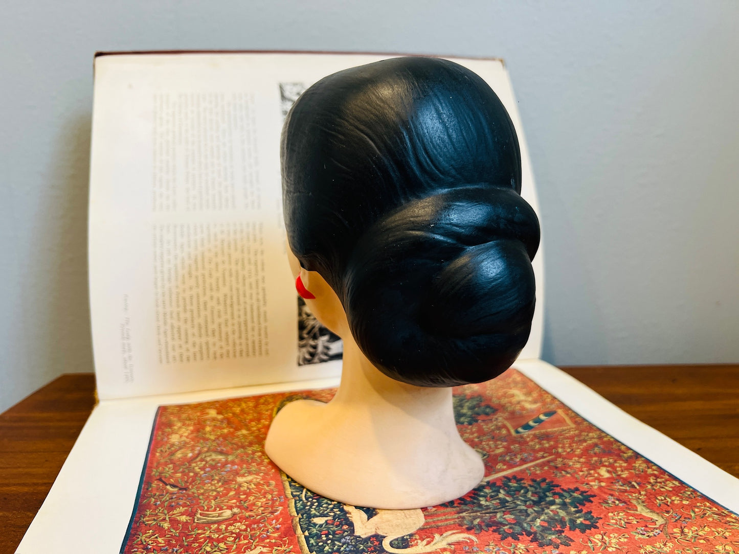 Vintage 1950s/60s Asian Beauty Hand-Painted Bust