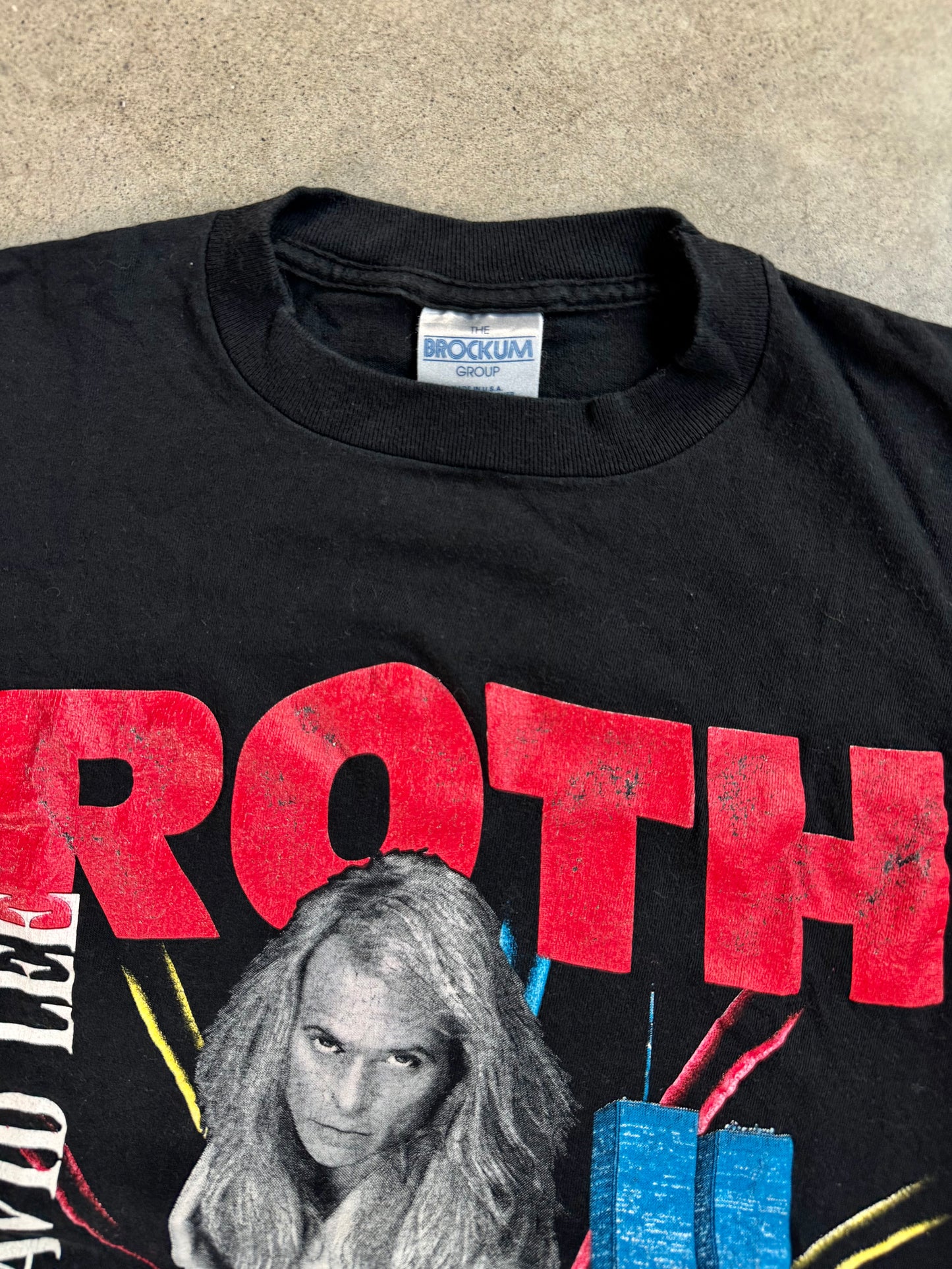 Vintage 1991 David Lee Roth “A Little Ain’t Enough” Twin Towers Tour Tee | Large
