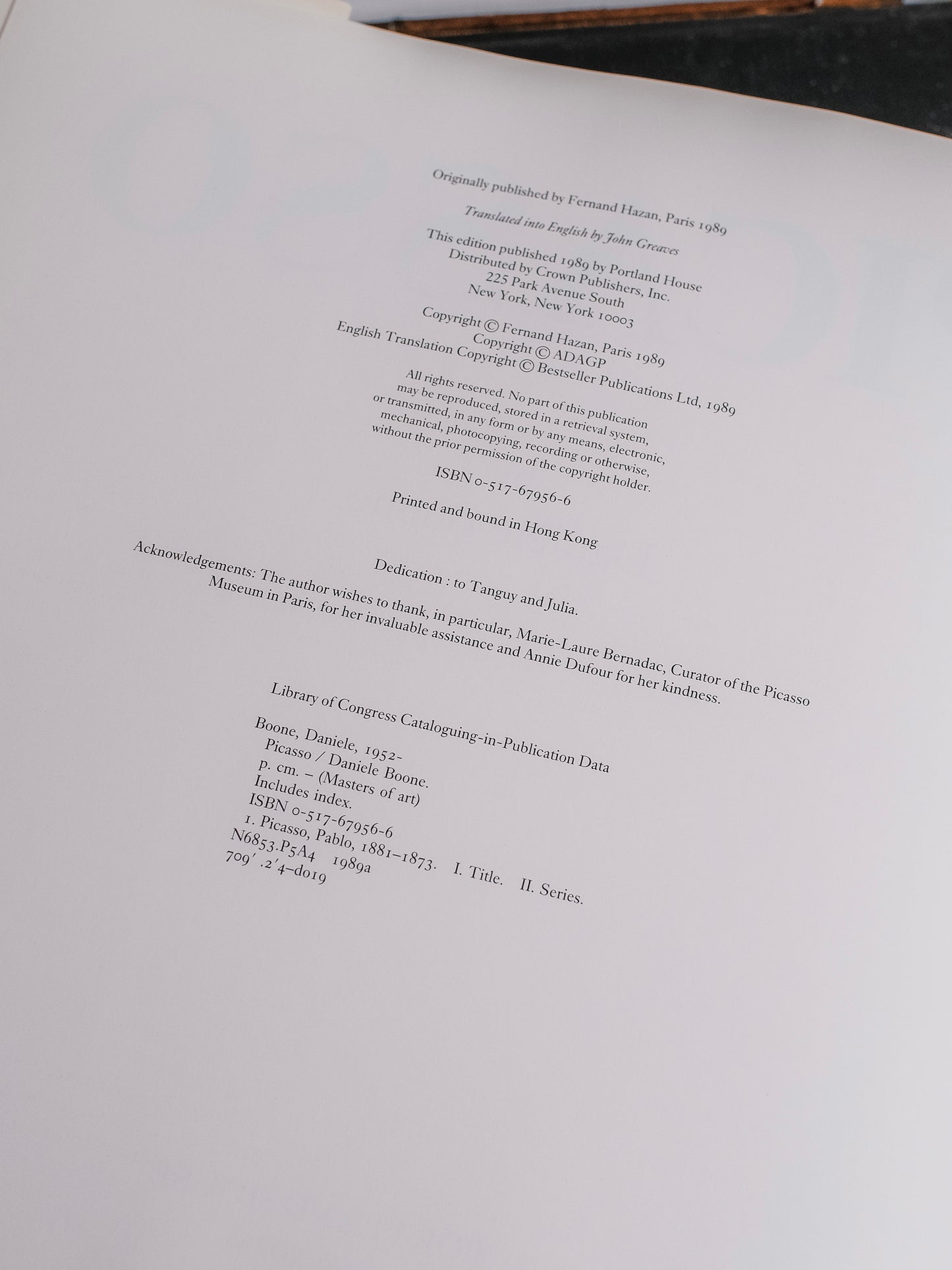 Picasso Book