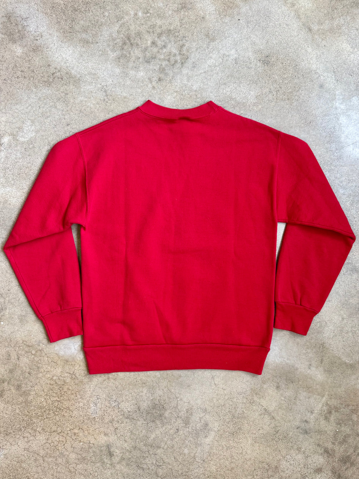 Vintage 1992 Crable Sportswear Red Ohio State Crest Graphic Sweatshirt | Medium