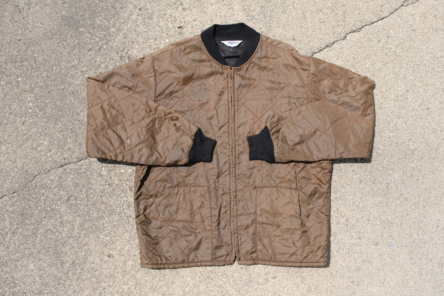 Key Imperial Brown Quilted Jacket