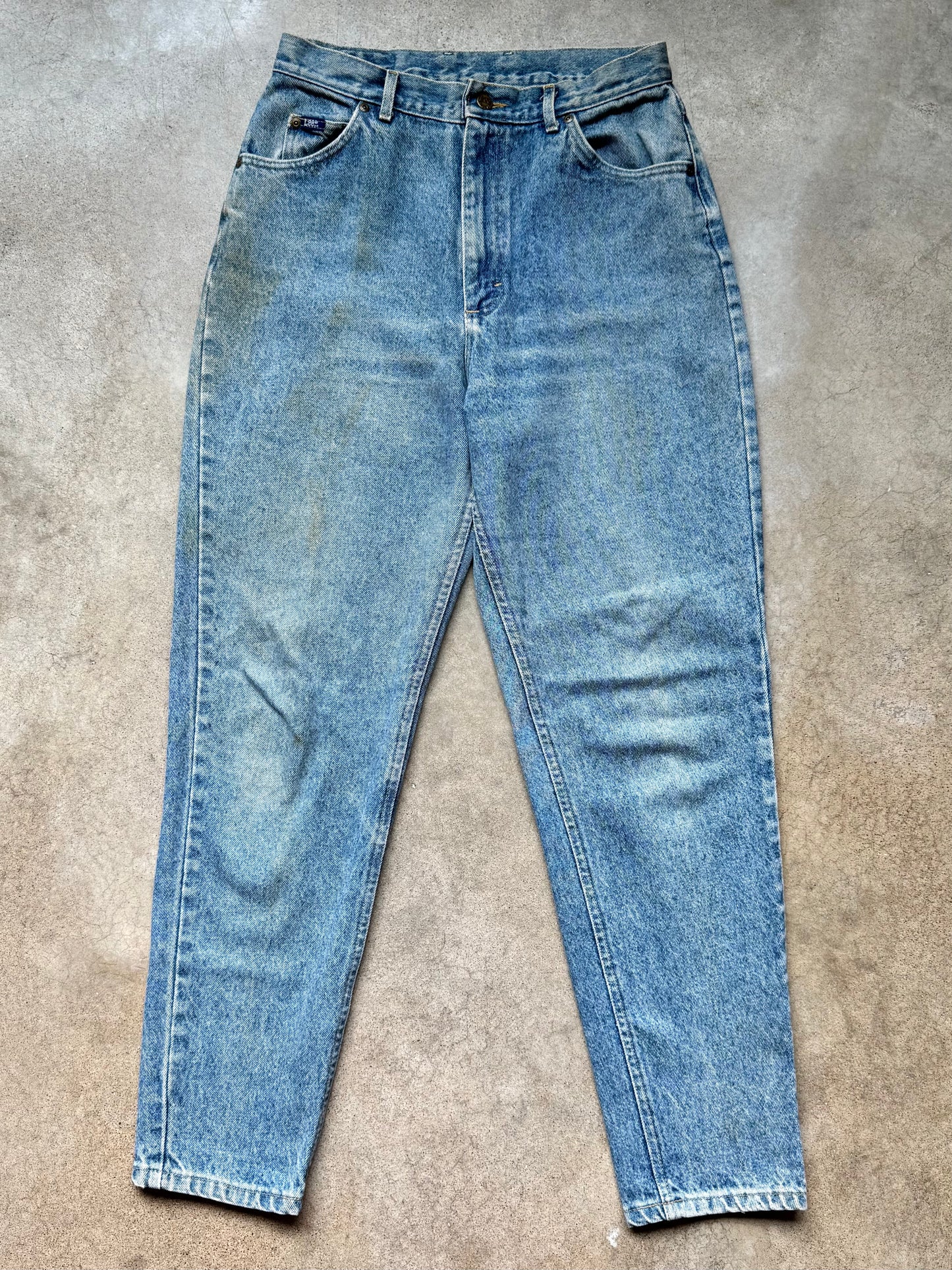 Vintage 1980s Lee Faded High-Waisted Jeans | Waist 31”