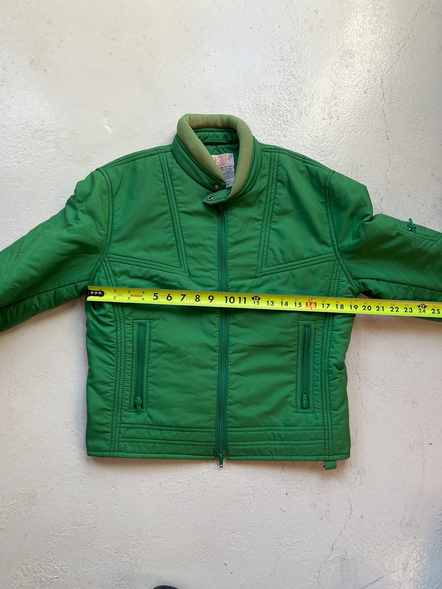 Vintage SKYR Green 3-Piece Ski Suit | Small