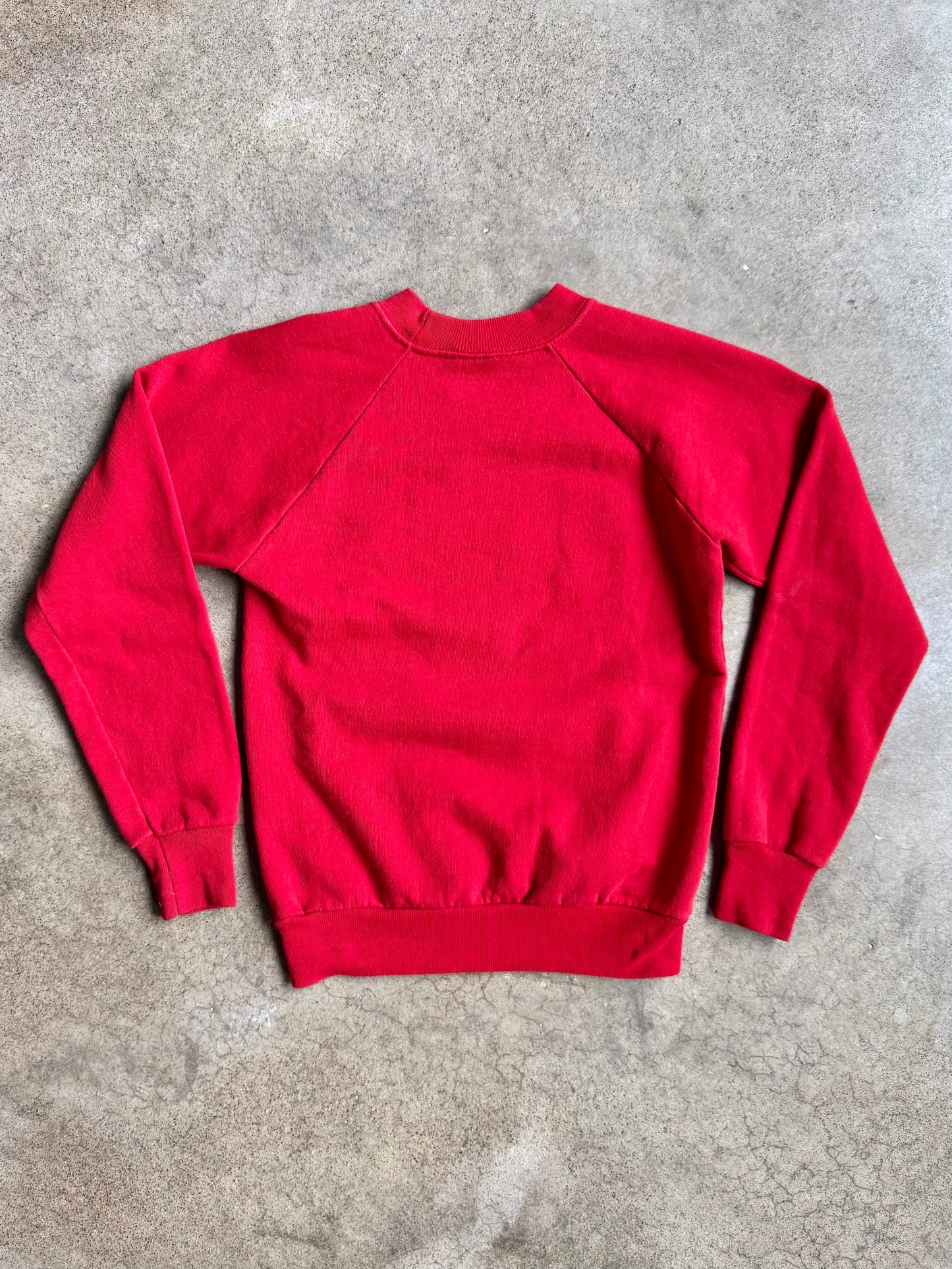 Vintage 1980s Washington DC Graphic Raglan Sweatshirt | Youth M