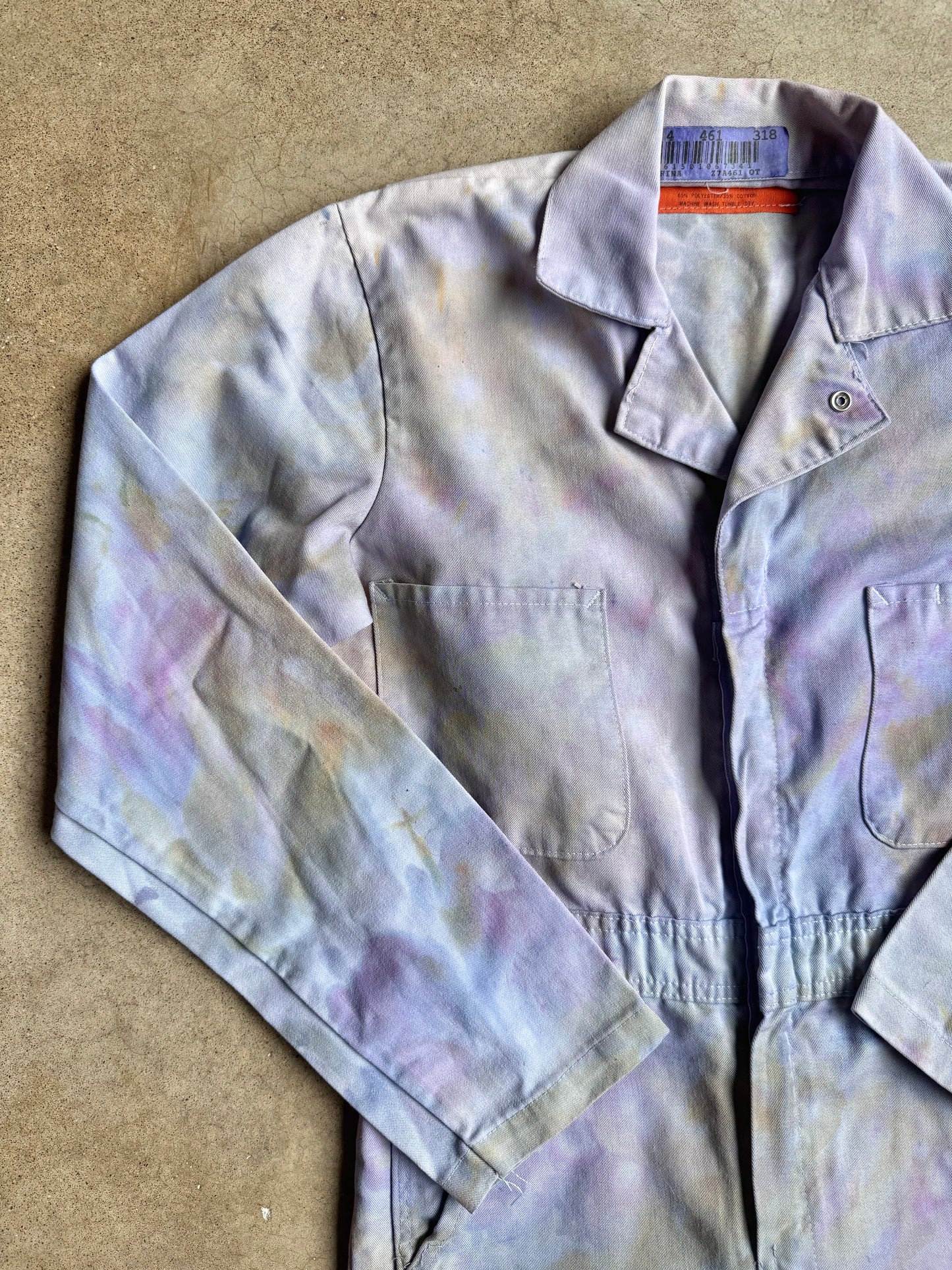 Red Kap Mechanic Handmade Tie Dye Coveralls | 32R