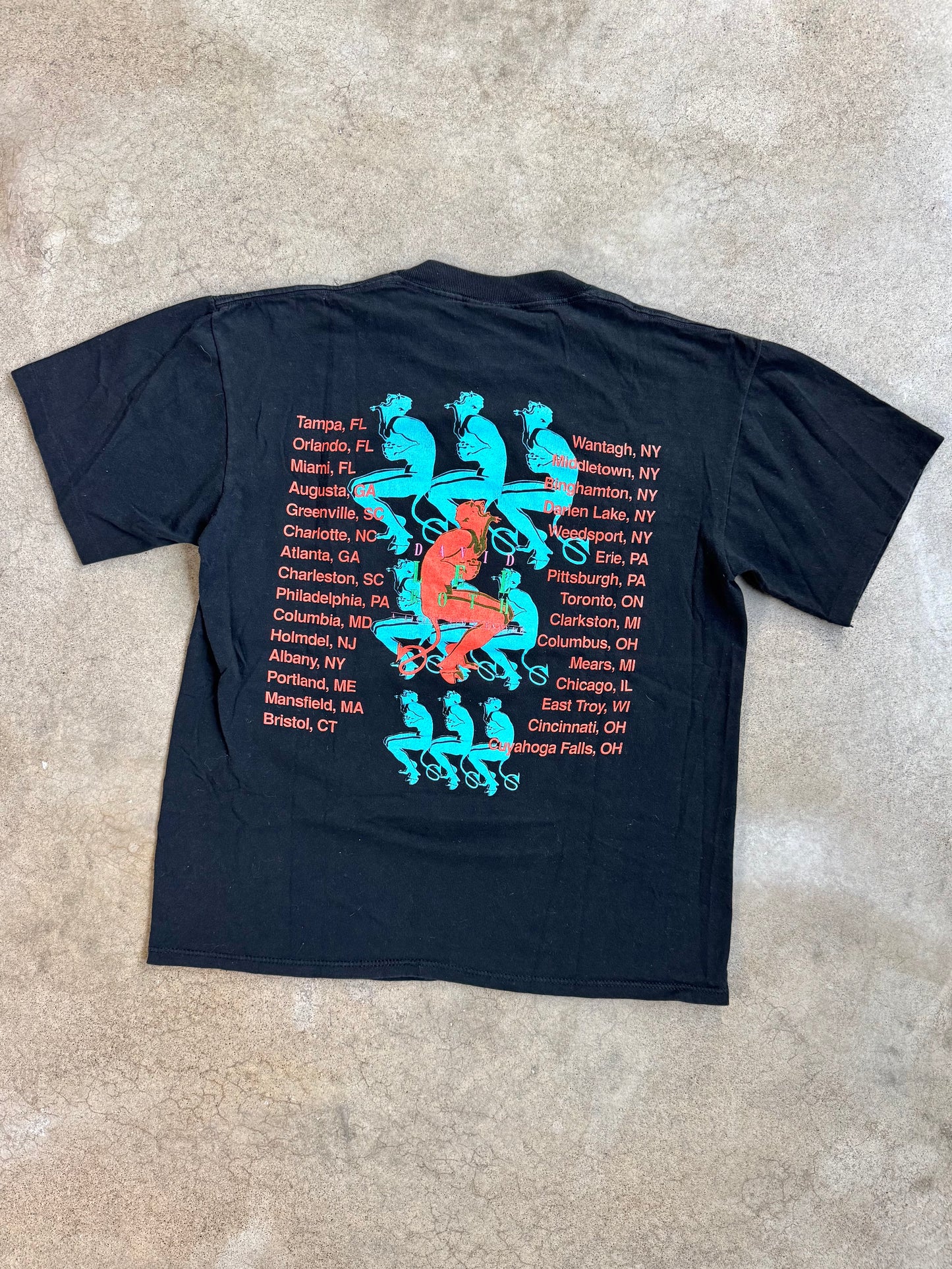 Vintage 1991 David Lee Roth “A Little Ain’t Enough” Twin Towers Tour Tee | Large