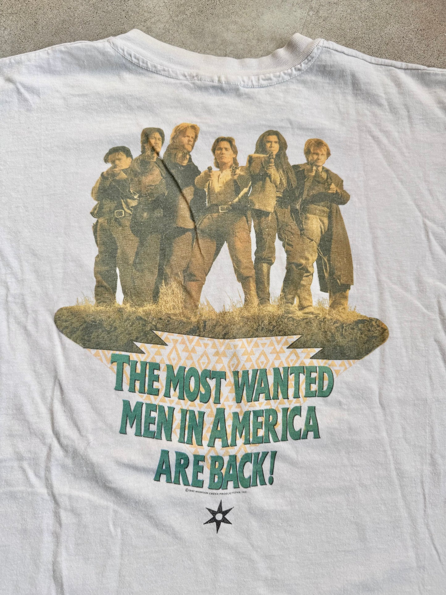 Vintage 1990s Young Guns II Blaze of Glory Movie Tee | XL