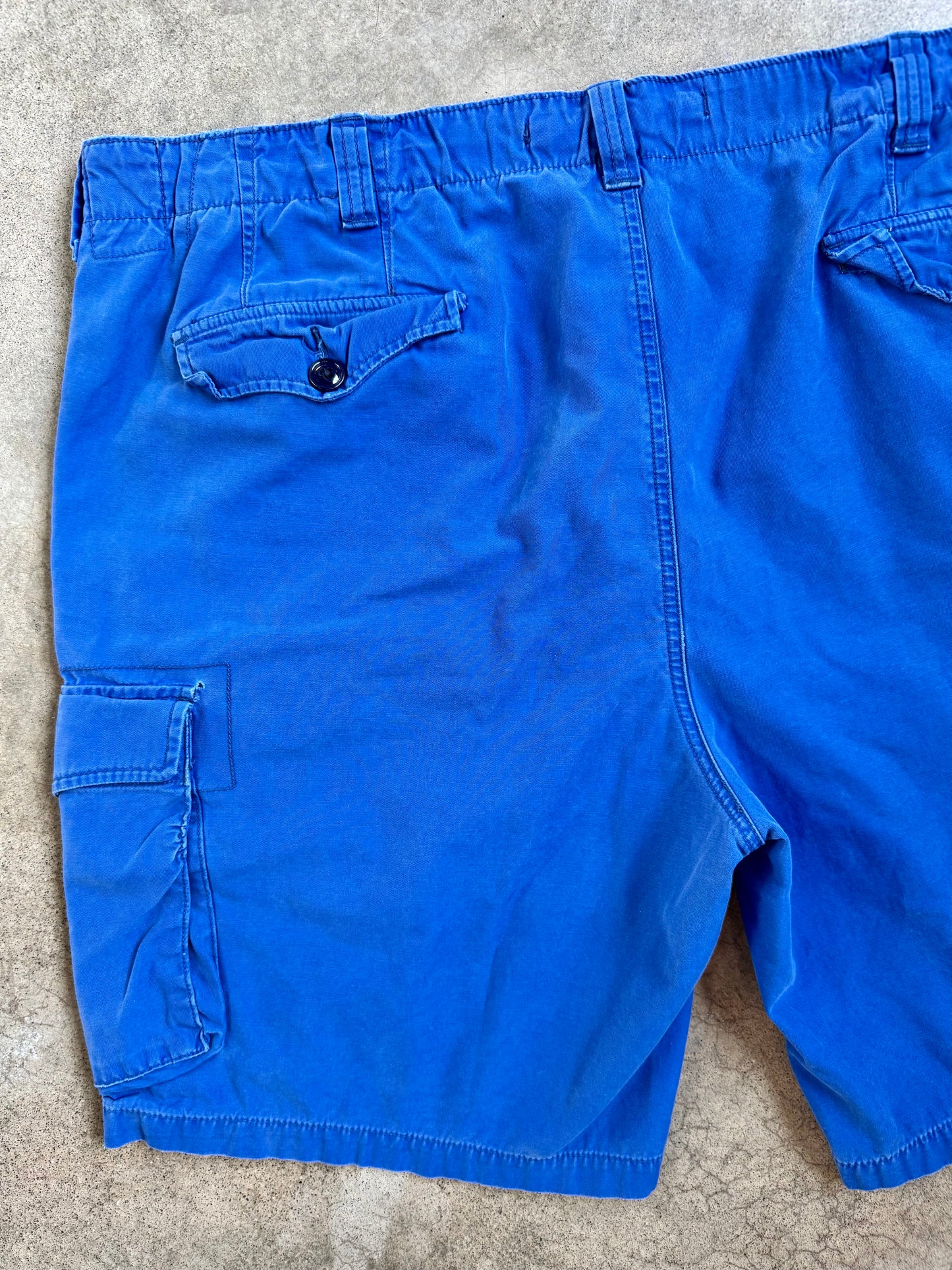 Polo Ralph Lauren Cobalt Blue Cotton Cargo Utility Shorts | 46B