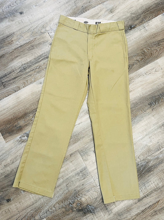 Dickies 874 Original Fit Khaki Work Pants | Waist 31”