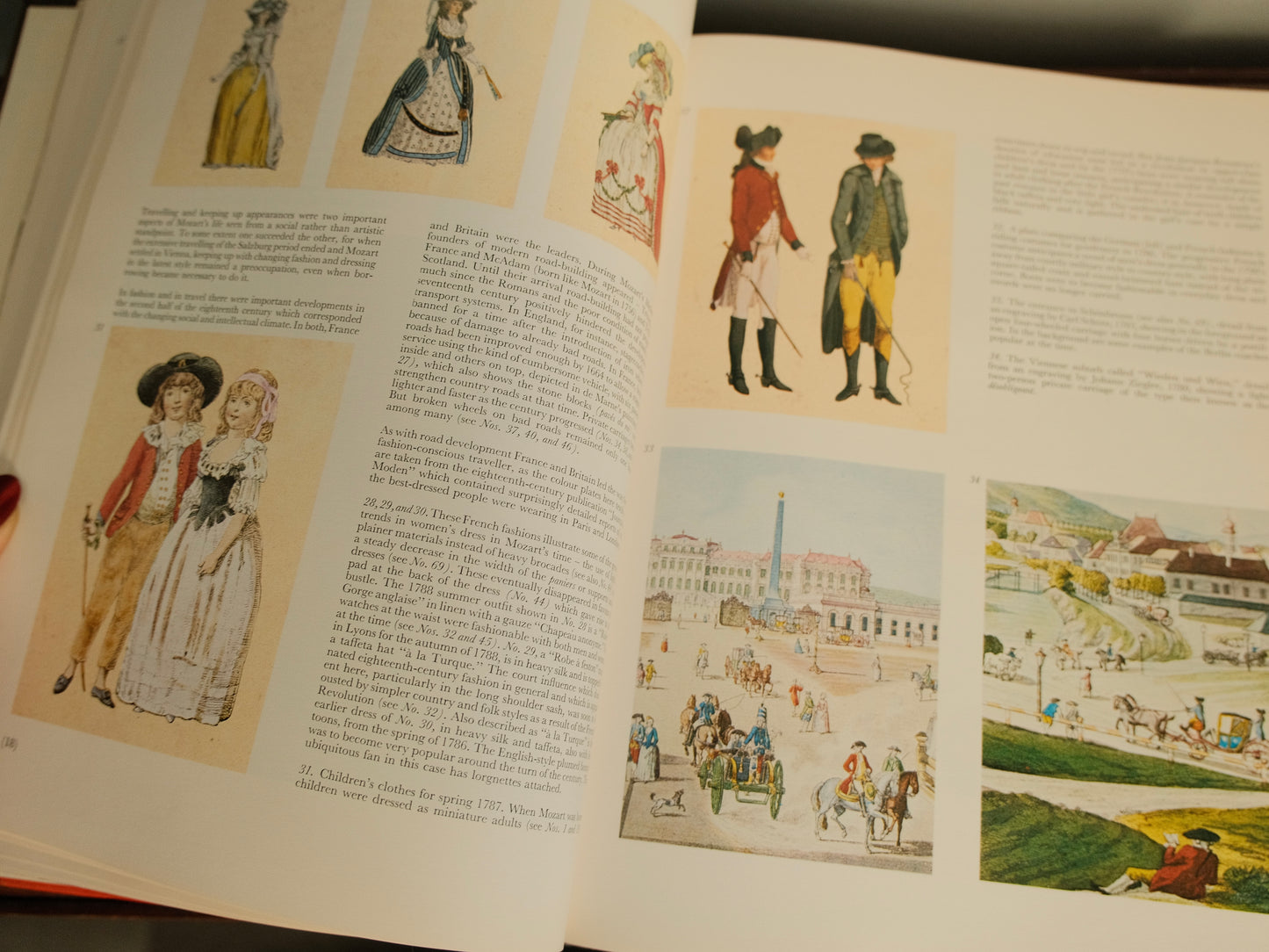 Vintage Mozart Hardcover Book