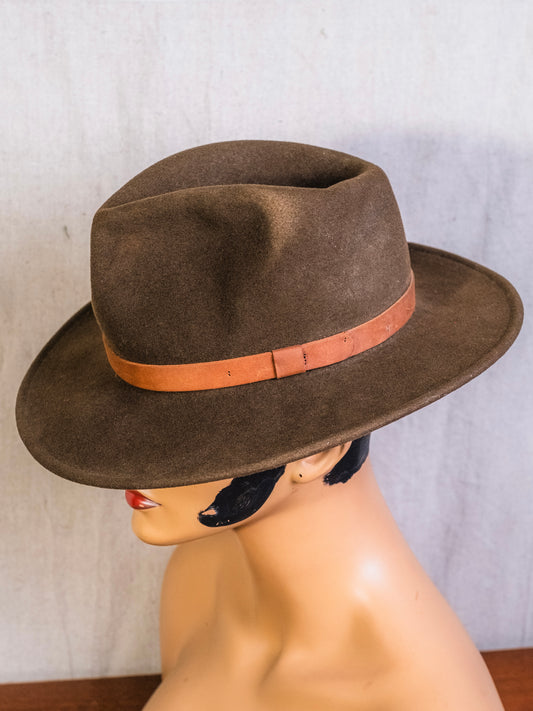 Vintage 1990s The Nature Company Sierra Club John Muir Collection Wool Felt Hat