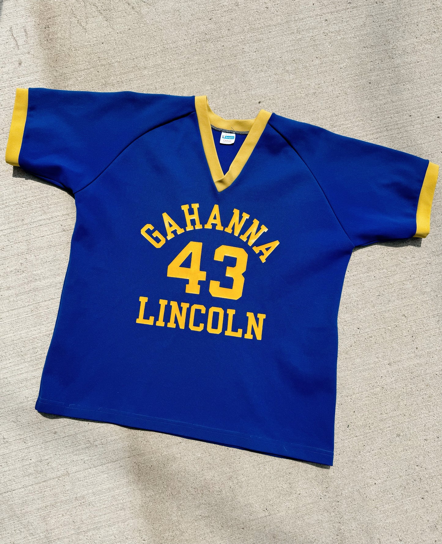 Vintage 1980s Gahanna Lincoln High School Jersey