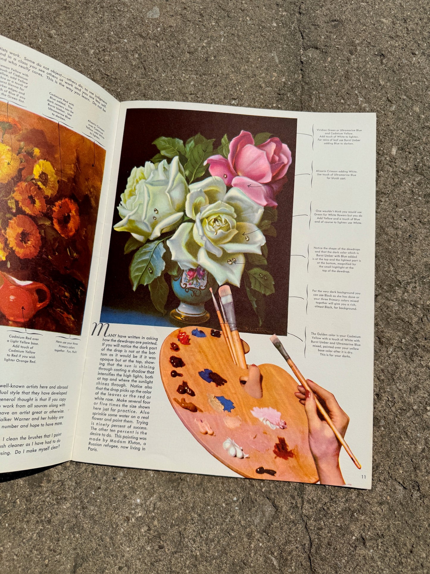 Vintage How to Mix Colors Book