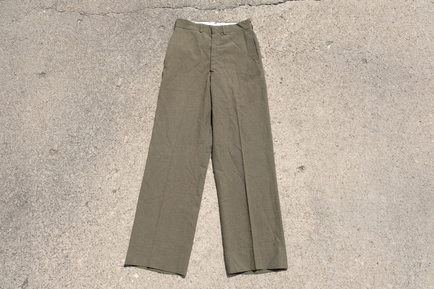 Vintage World War II Cotton Trousers