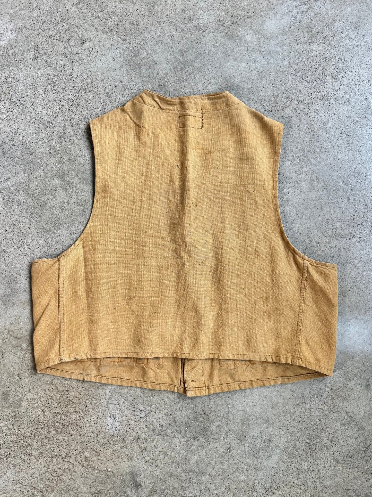 Vintage 1950s Drybak Canvas Hunting Vest | Medium