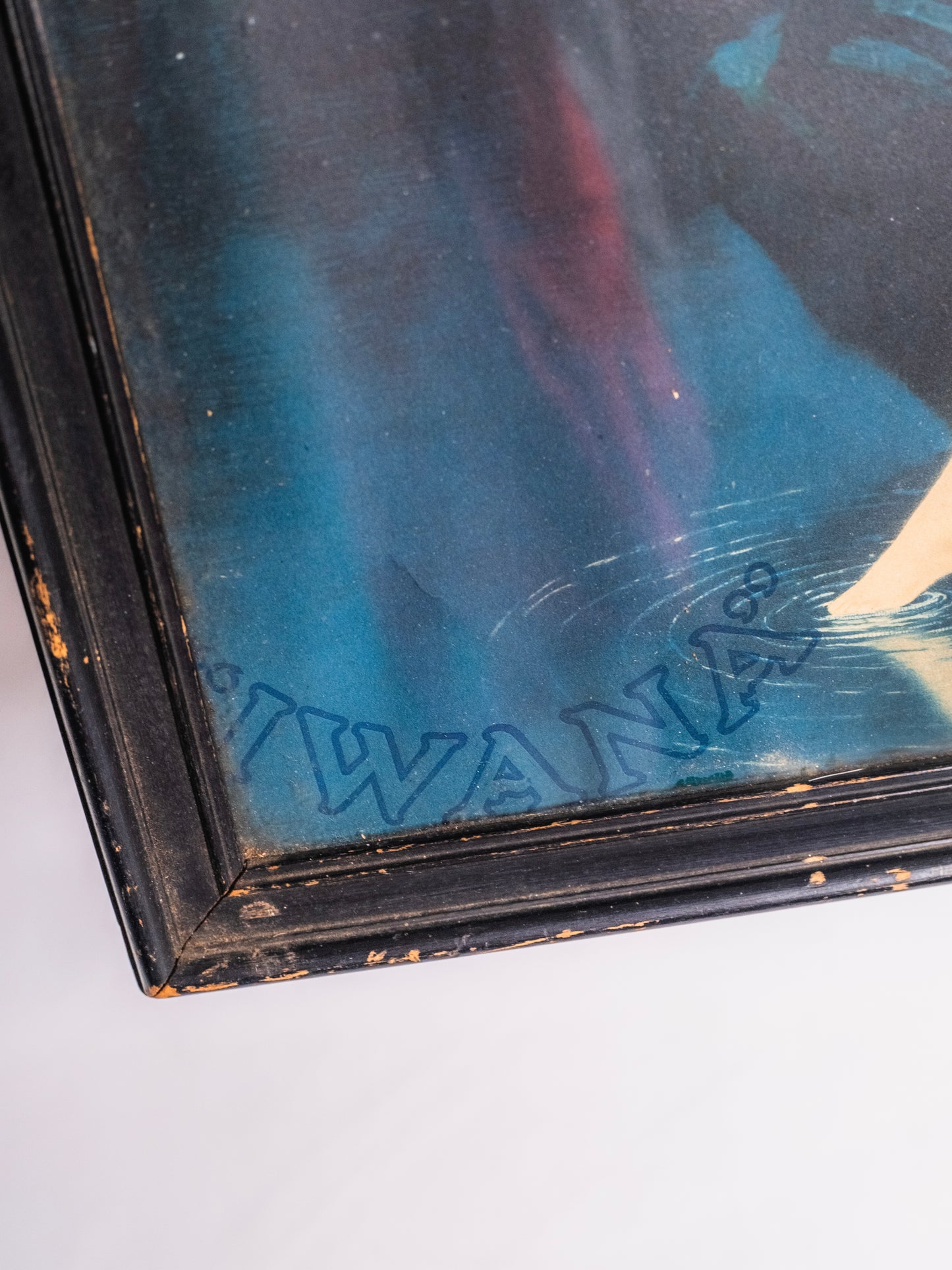 Antique 1920s Framed Minnehaha James Arthur Print Artwork