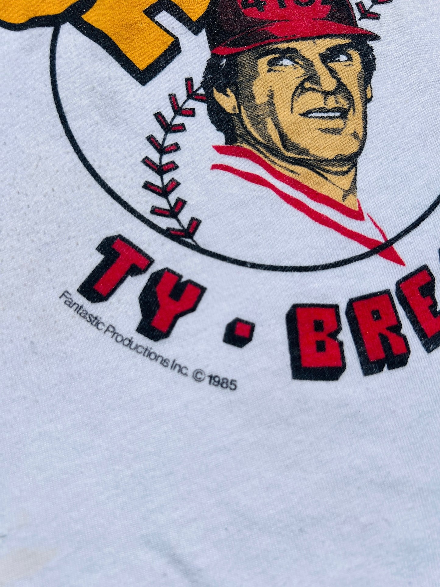 Vintage 1980s Lil’ Charlie Hustle Ringer Tee | Youth M