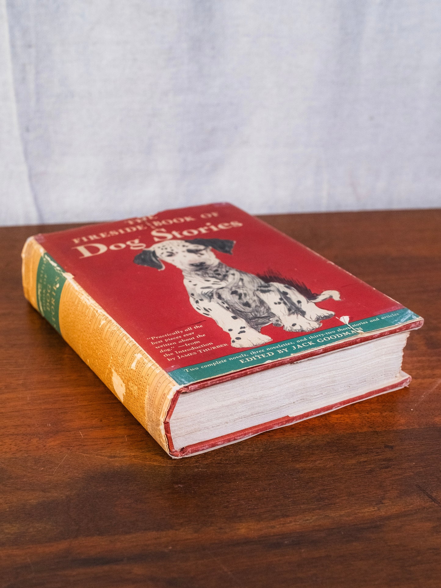 Vintage 1943 The Fireside Book of Dog Stories