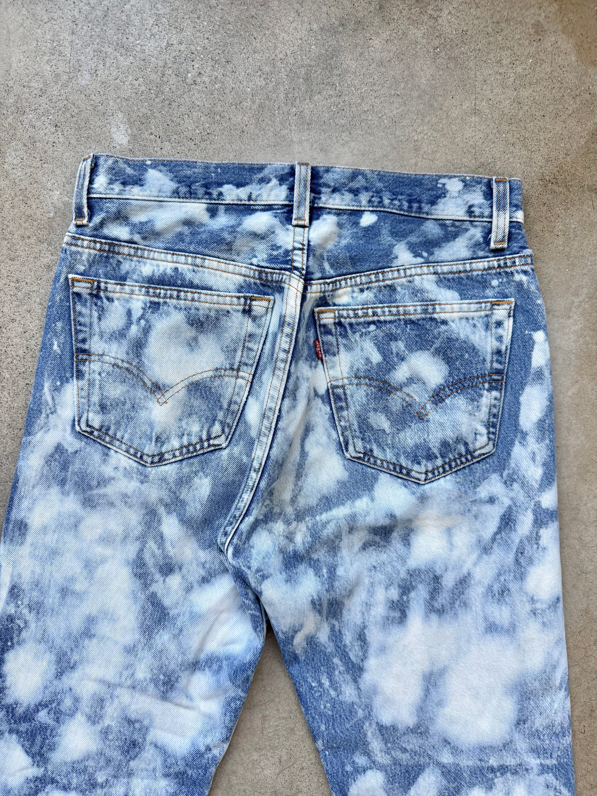 Vintage 1980s/90s Levi’s 501 Acid Wash Straight Leg Jeans | 30x30