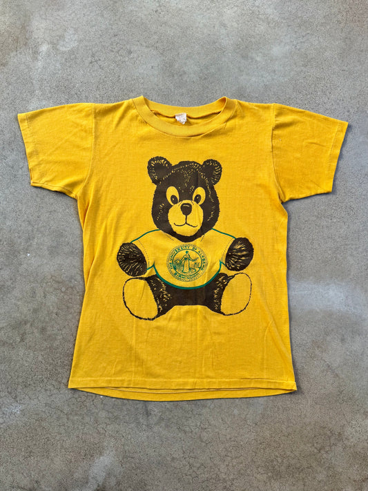 Vintage 1970s University of Alabama Birmingham Teddy Bear Tee | Medium