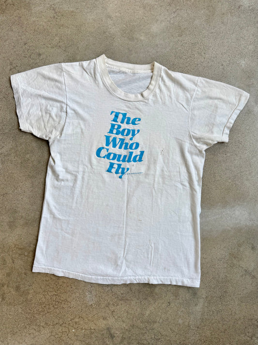 Vintage 1980s "The Boy Who Could Fly" Movie Graphic Tee | Small