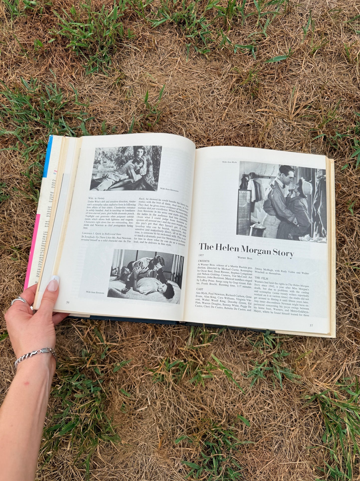 Vintage The Films of Paul Newman Hardcover Book