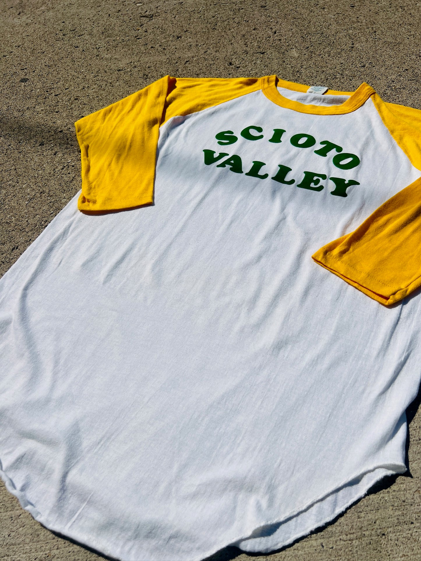 Vintage 1980s Scioto Valley Chuck Raglan Tee