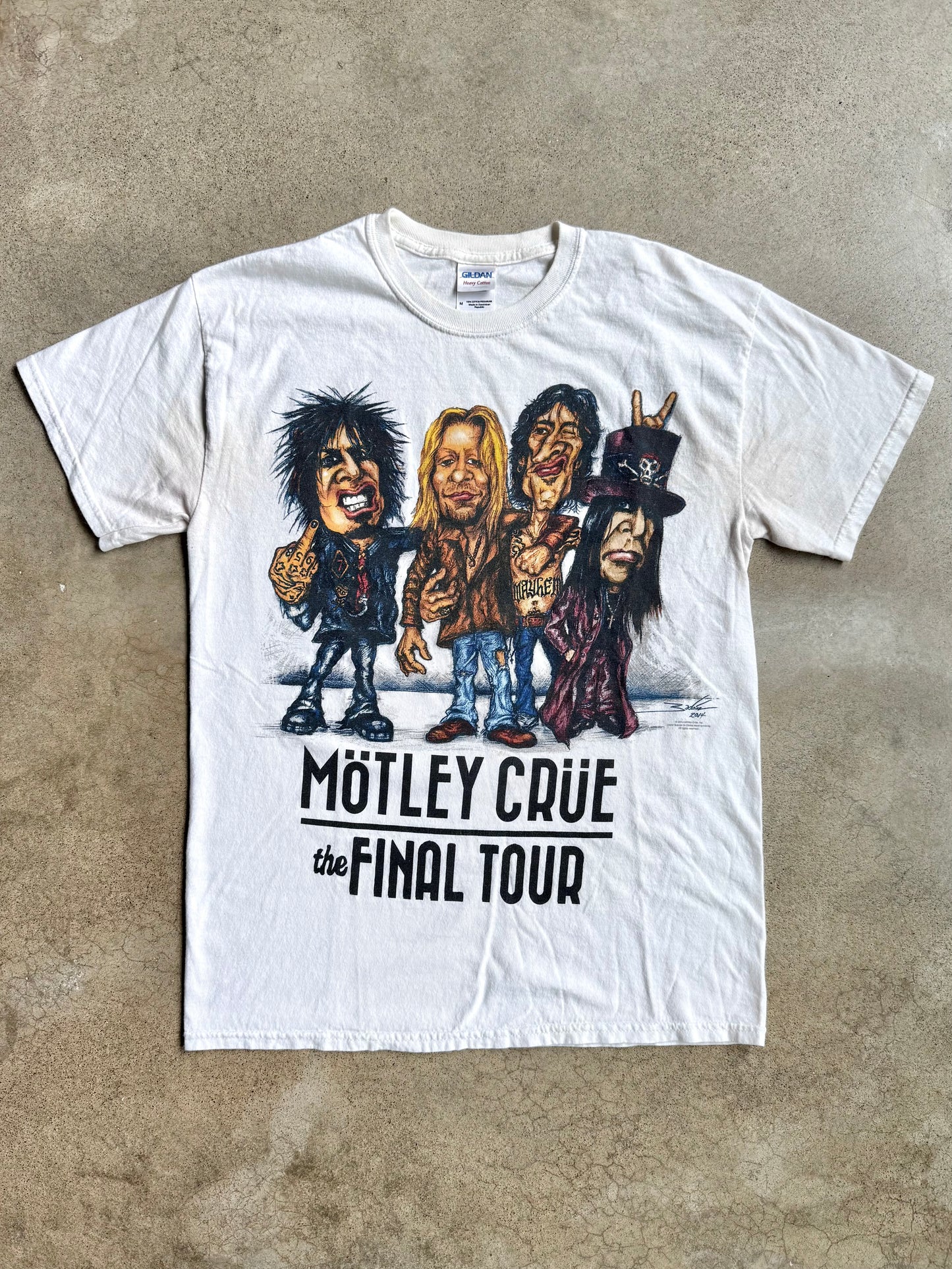 2015 Mötley Crüe “The Final Tour” Tee | Medium