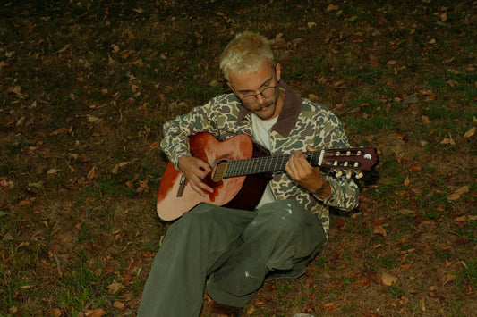 Vintage 70's Camo Canvas Jacket