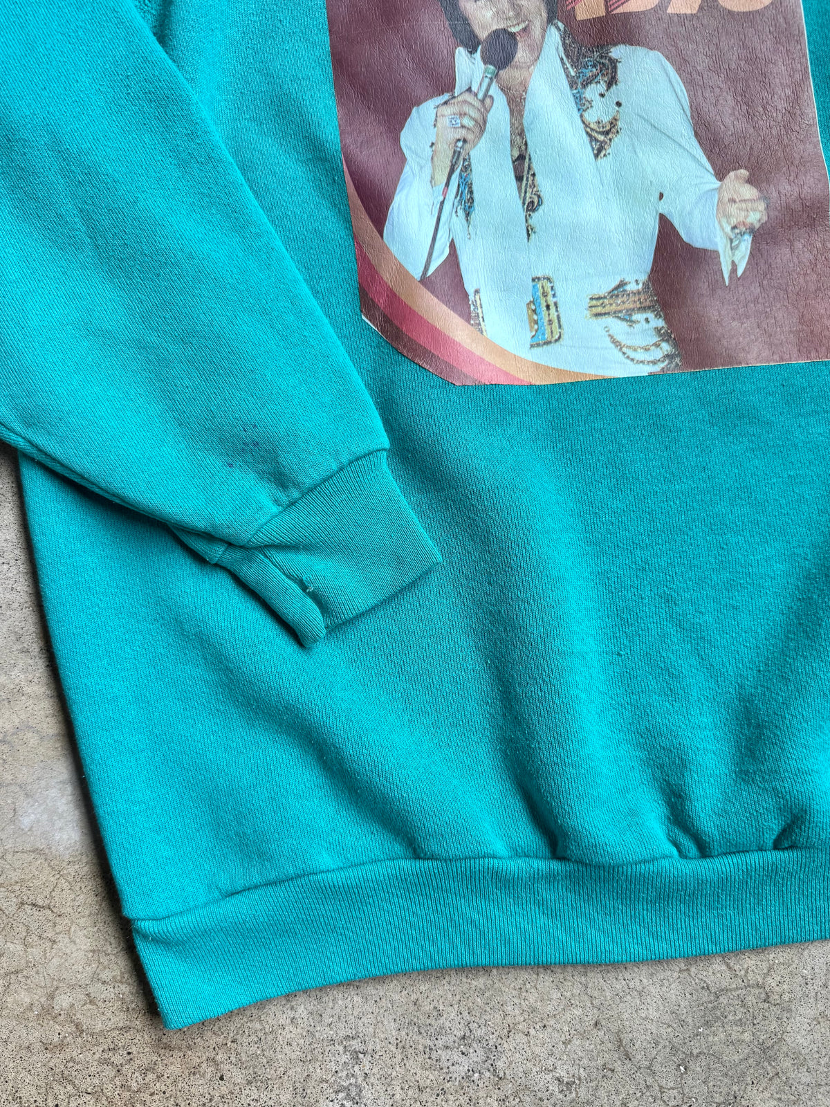 Vintage Elvis Fan Reunion 1978 Raglan Sweatshirt | Medium
