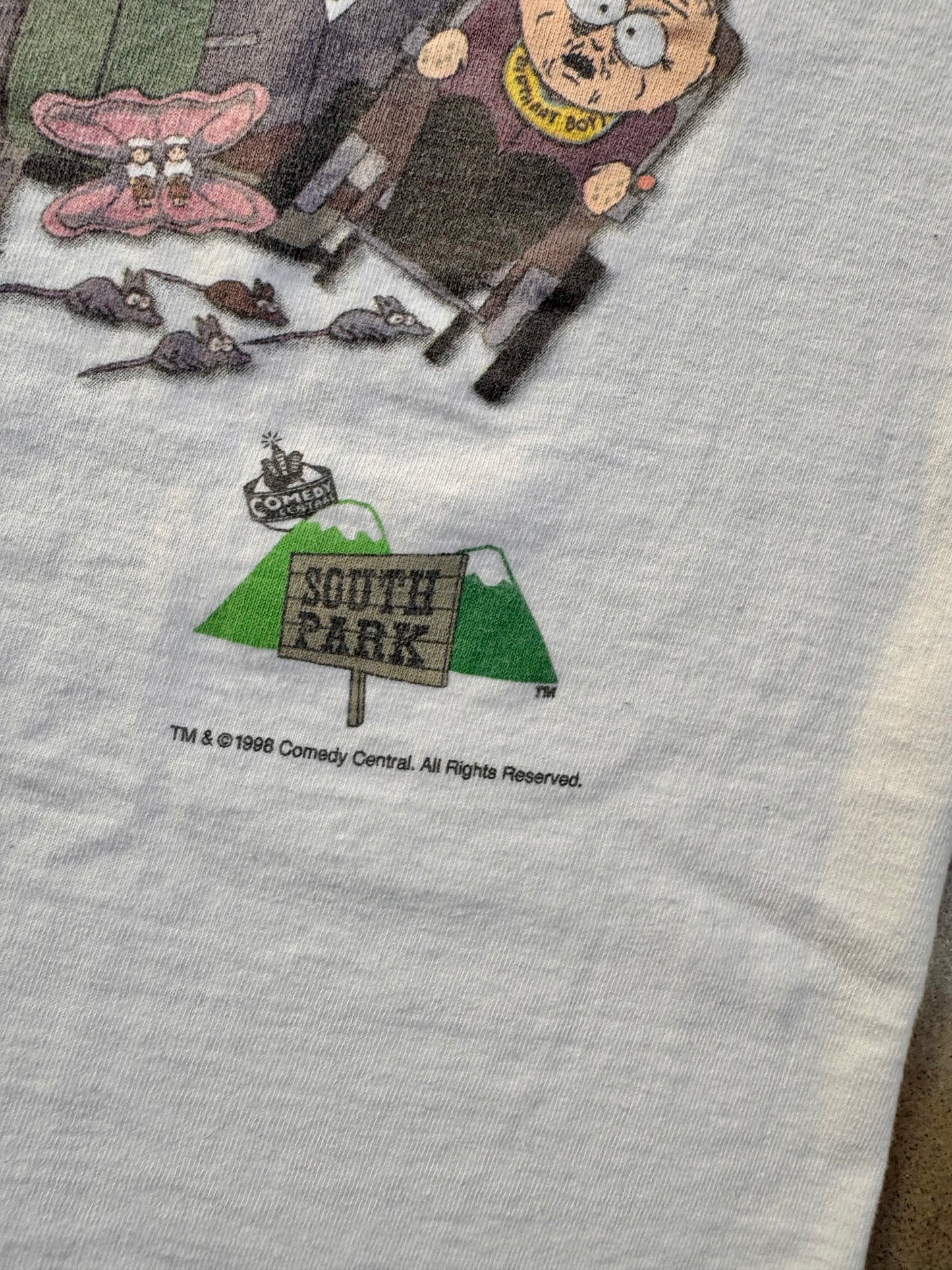 Vintage 1998 Comedy Central South Park Graphic Tee | Large