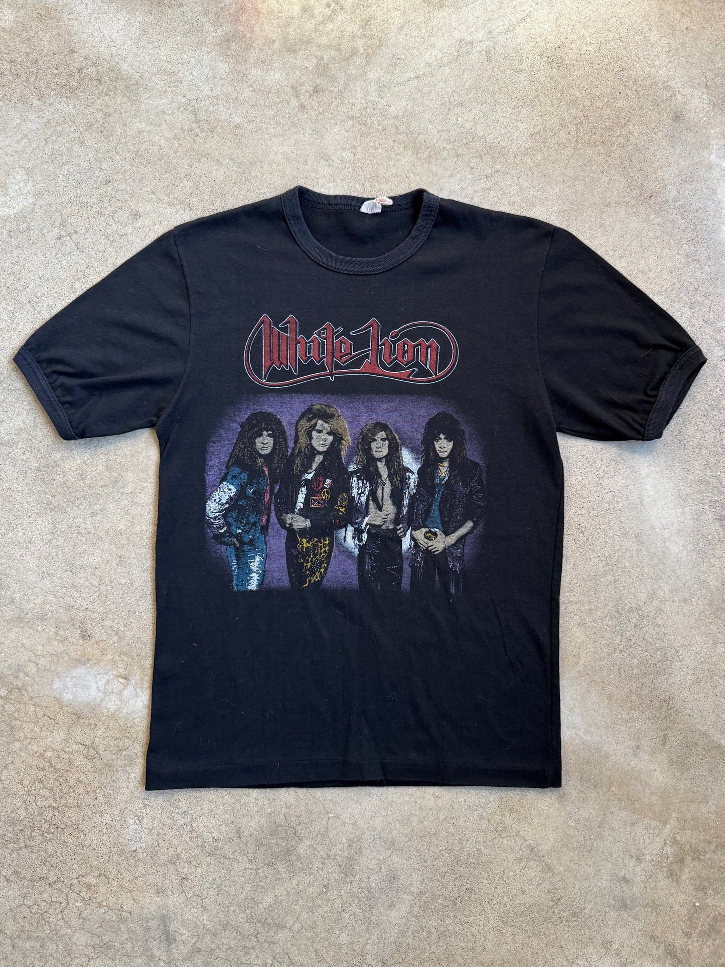 Vintage 1980s White Lion Rock N’ Roar Tour Band Tee | Large