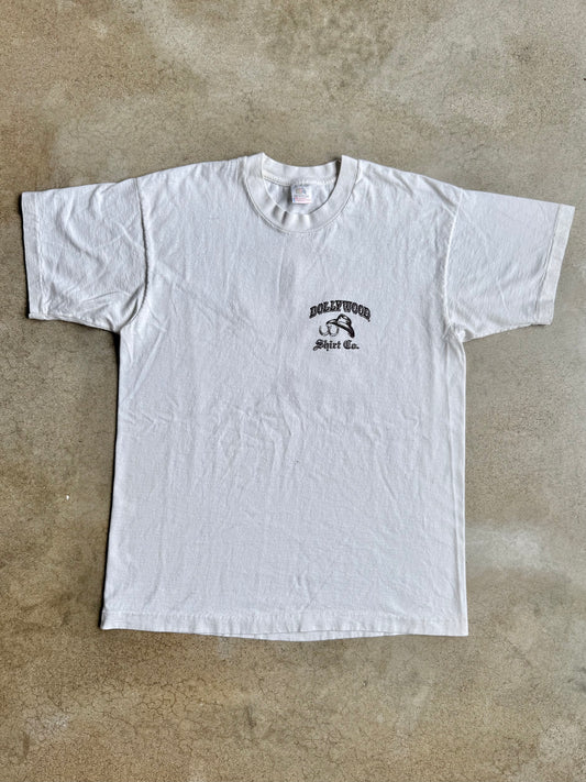Vintage 1990s Dollywood Shirt Co. “Bronc Rider” Graphic Tee | Large