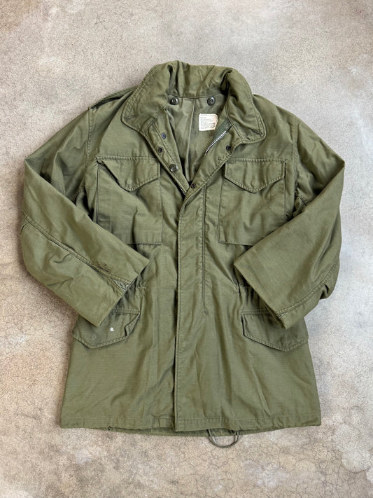 Vintage 1970s U.S. Army Military Issue Field Jacket | Small