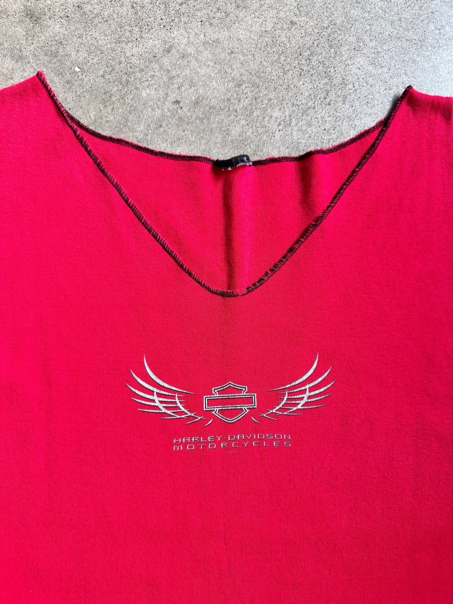 2000s Harley Davidson Doc’s St. Louis Red Tank Top | XL