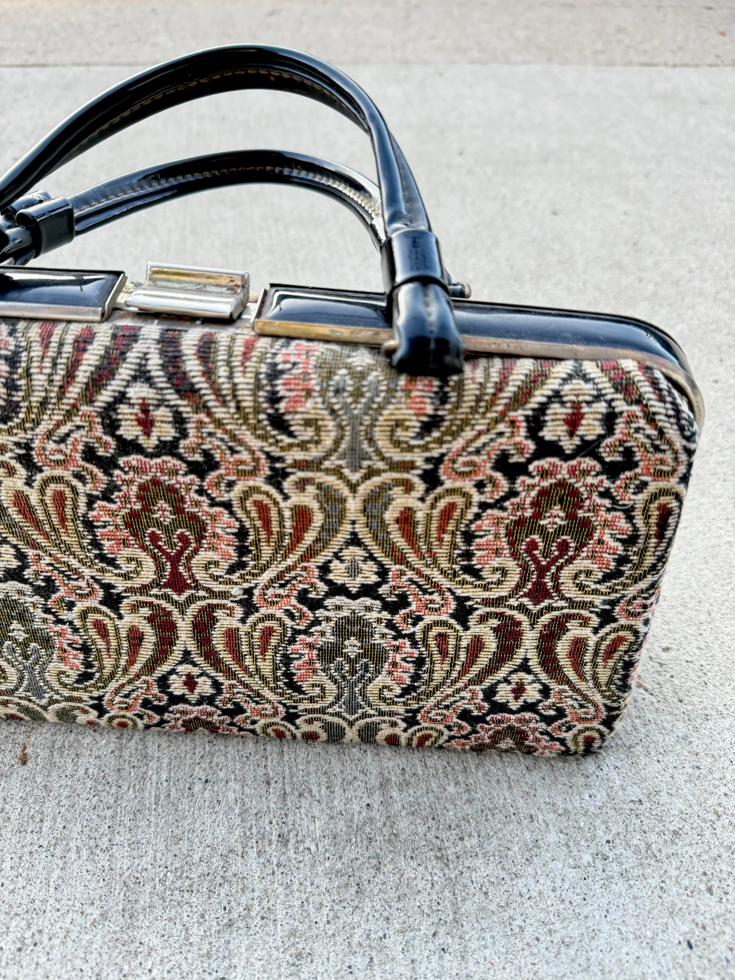 Vintage Tapestry Handbag