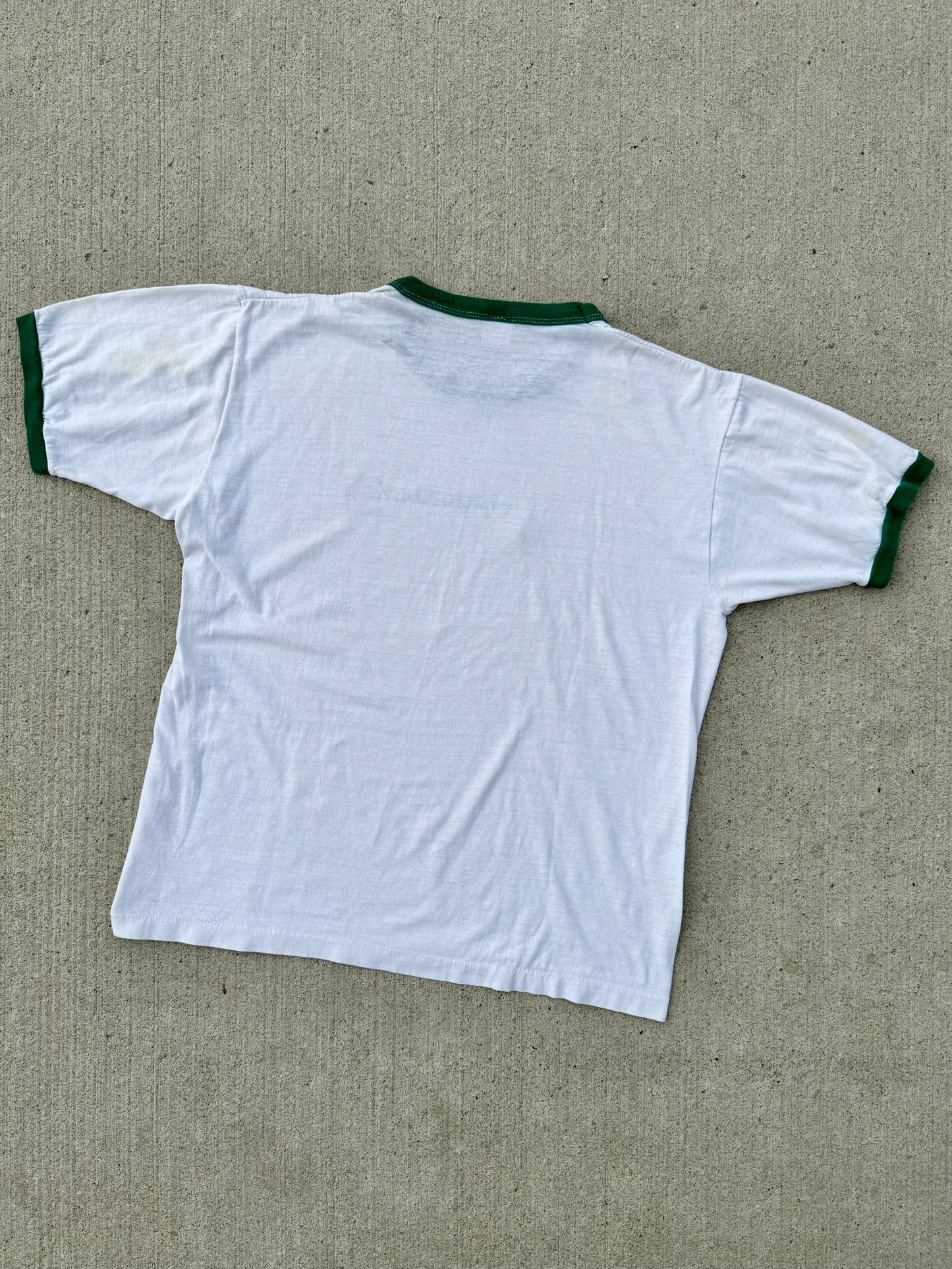 Vintage 1970s/80s “Oregonism” Short Sleeve Ringer Tee | L/XL