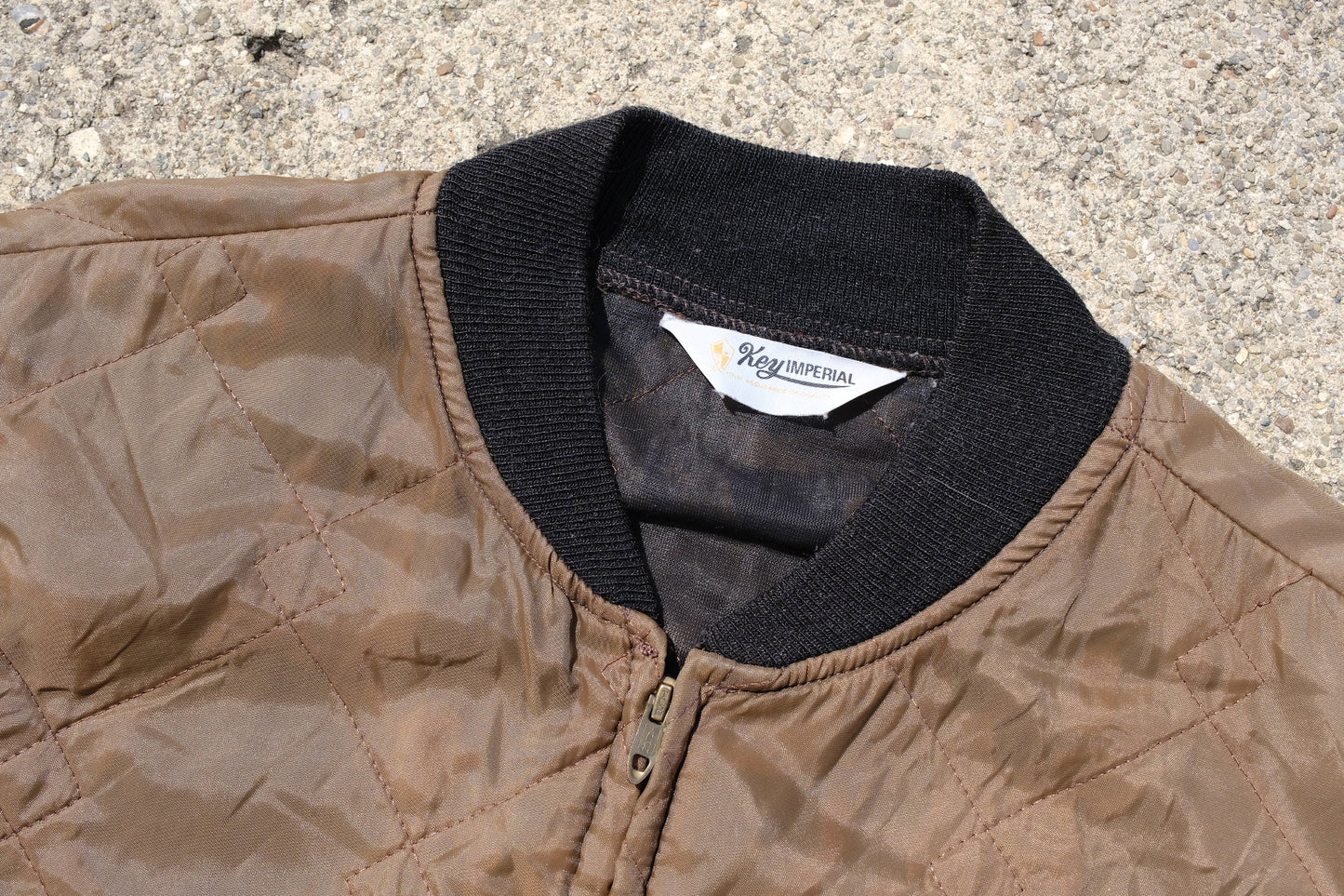 Key Imperial Brown Quilted Jacket