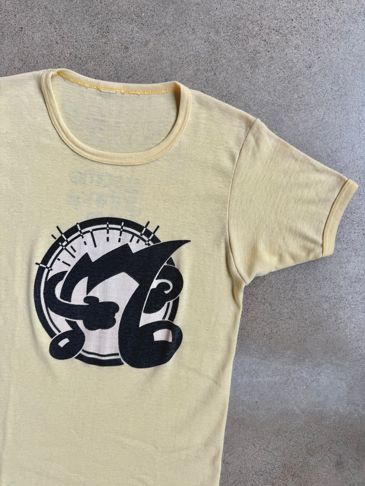 Vintage 1970s Yellow Oberheim Electronics Graphic Tee | Small