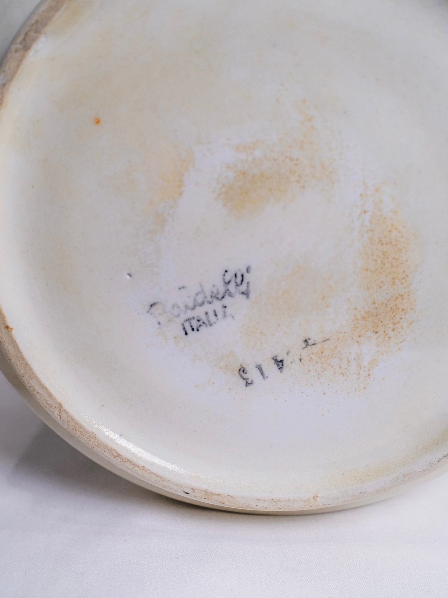 Vintage 1960s Baldelli Ceramic Soup Pot w/ Lid