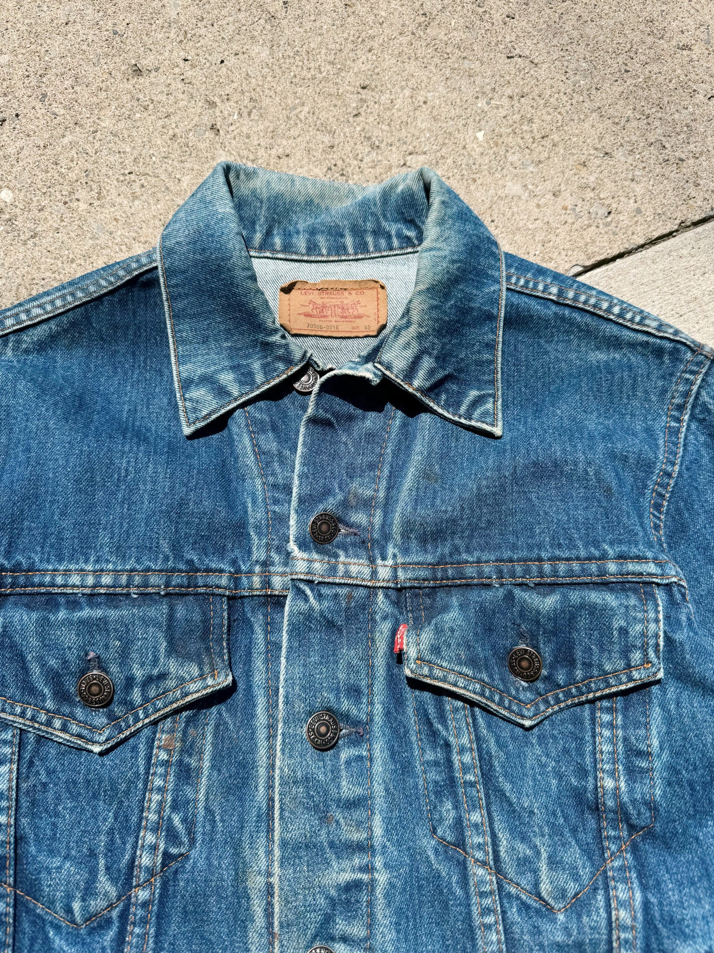 Vintage 1980s Levi’s Denim Trucker Jacket